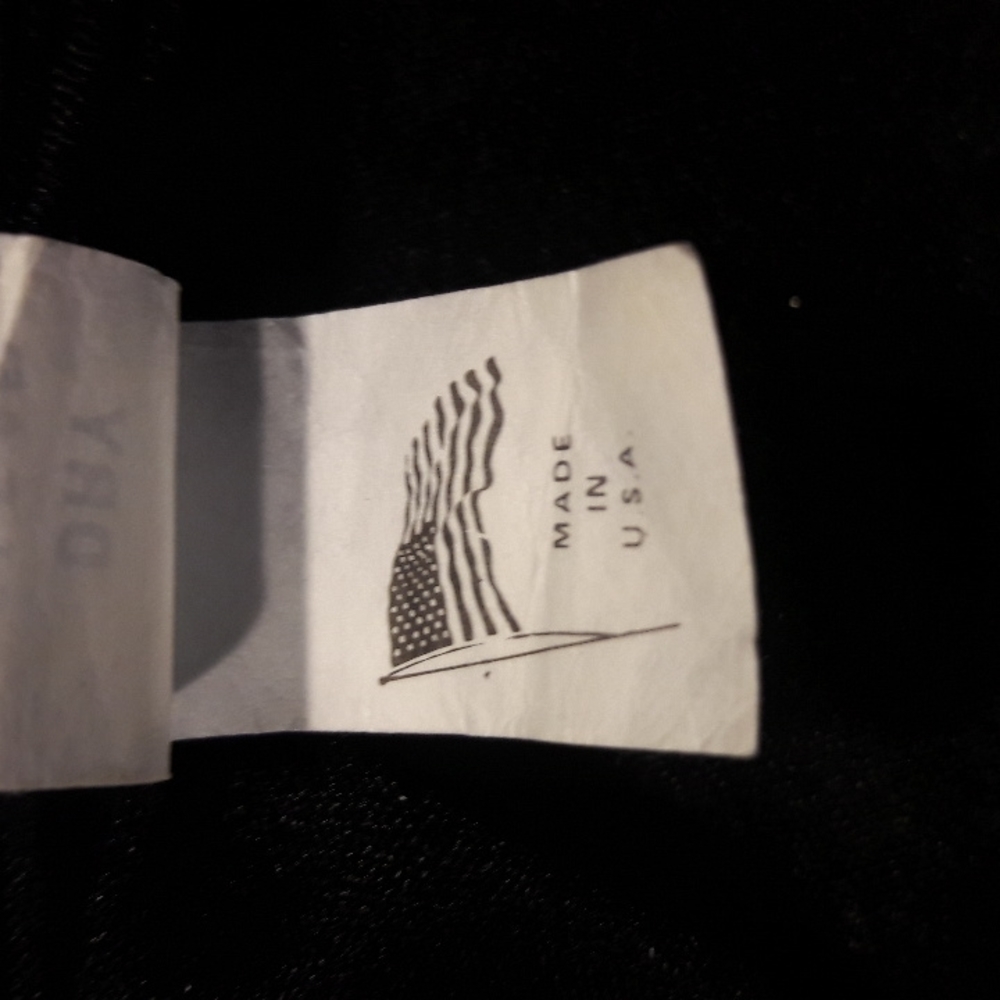 Vintage black With Silver glitter sparkly dress Made In USA Size 13/14 - Picture 12 of 13